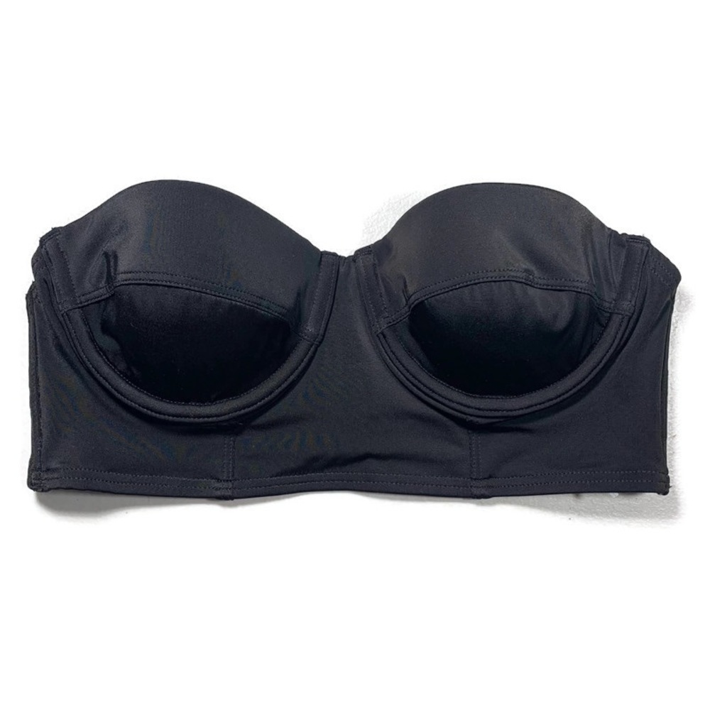 ☘️5 for $25☘️ UO Out From Under Longline Bikini Top Black Small